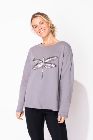 Destination Dragonfly Terry Sweatshirt