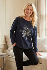 Destination Fleece Dragonfly Pullover