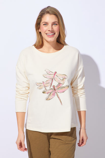Destination Fleece Dragonfly Pullover