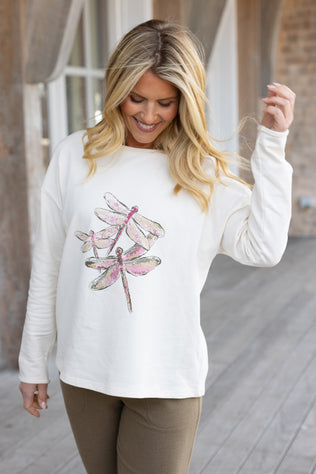 Destination Fleece Dragonfly Pullover
