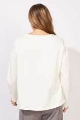 Destination Fleece Heart Pullover