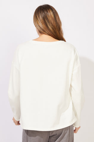 Destination Fleece Heart Pullover