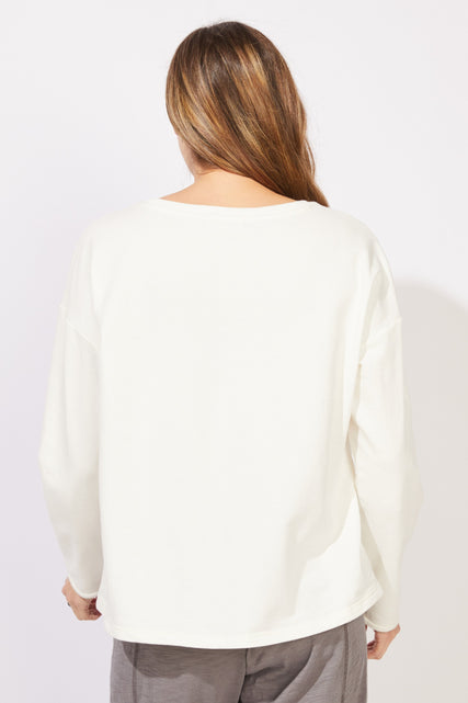 Destination Fleece Heart Pullover