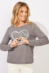 Peruvian Cotton Heart Tee