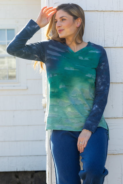 River Dyed Modal Spandex Harmony Tunic
