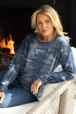 River Dyed Modal Spandex Sunset Pullover