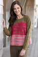 River Dyed Modal Spandex Sunset Pullover