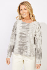 River Dyed Modal Spandex Sunset Pullover