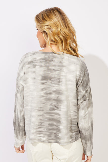 River Dyed Modal Spandex Sunset Pullover