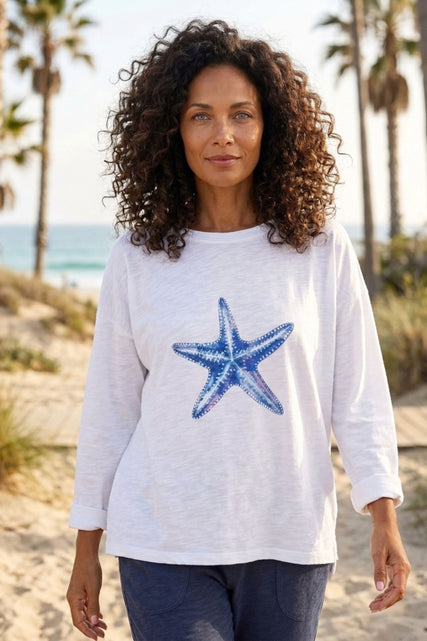 Destination Terry Starfish Pullover