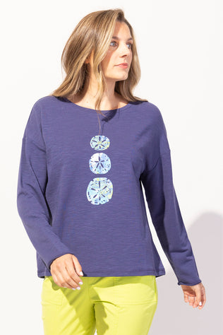 Destination Sand Dollar Terry Sweatshirt