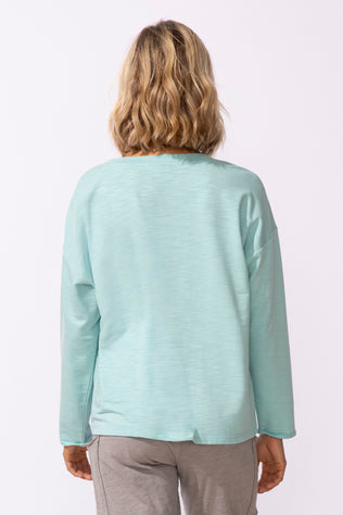 Destination Terry Blooms Pullover