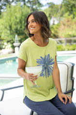 Impressionist Sunflower Tee