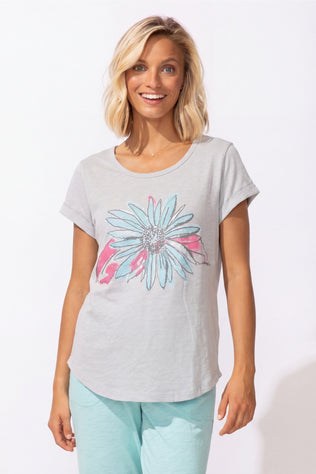 Impressionist Sunflower Tee