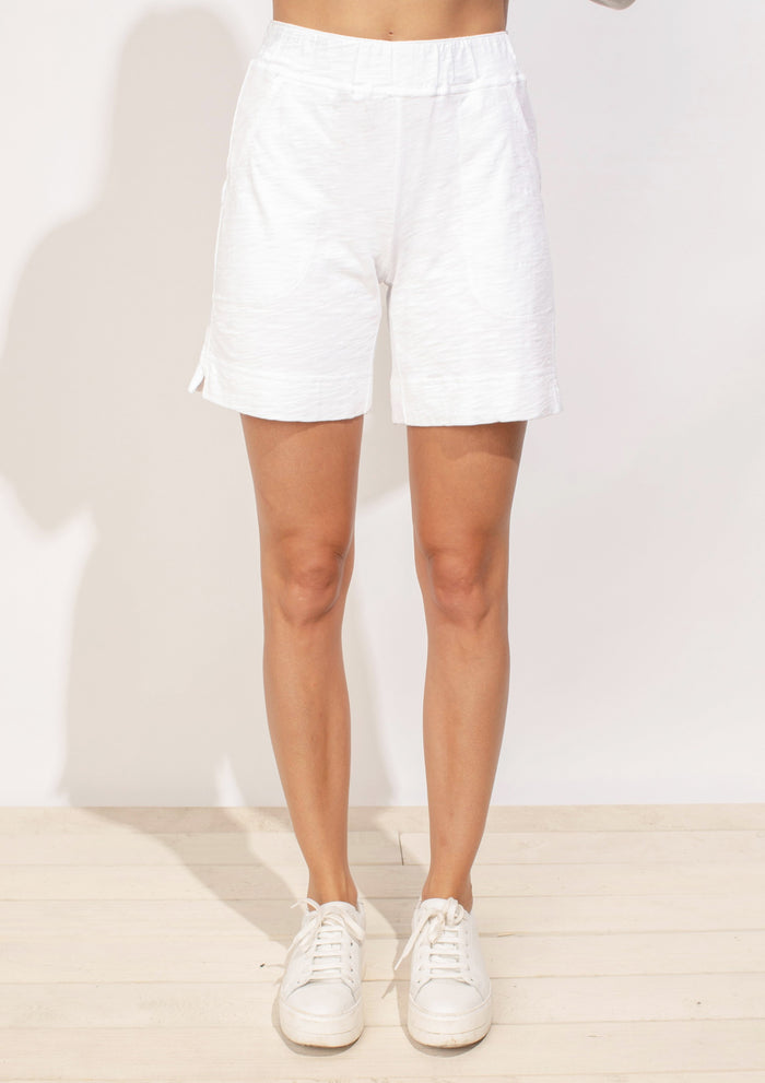 Textured Peruvian Cotton Walking Short