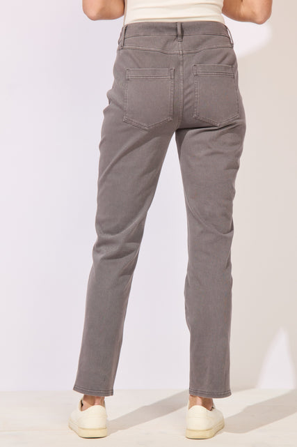 Comfort Knit Denim Straight Jean
