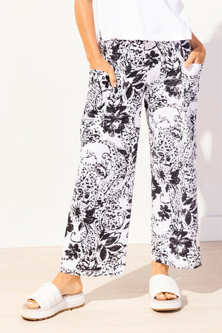 Peruvian Cotton Floral Magic Pant