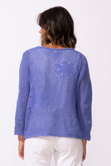 Floral Crochet Easy Pullover