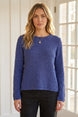 Textured Twist Easy Pullover Sweater