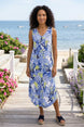 Fiji Floral Bistro Dress