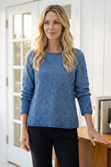 Cozy Diamond Sweater