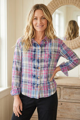Hazy Plaid Weekend Shirt