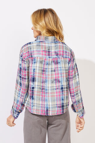 Hazy Plaid Weekend Shirt