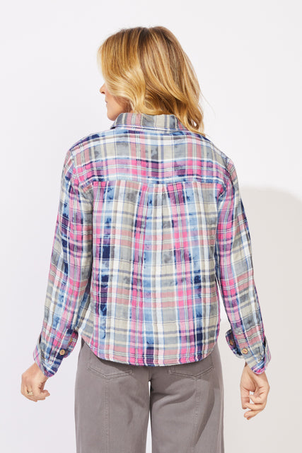 Hazy Plaid Weekend Shirt
