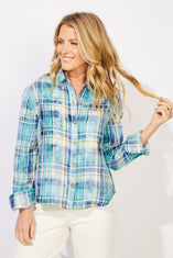 Hazy Plaid Weekend Shirt