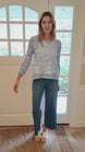 Comfort Knit Denim Crop Jean